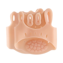 Correctores de silicona en gel para el juanete Hallux Valgus Par de plantillas ortopédicas para pies Separadores de dedos para alivio 2