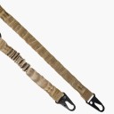 Correia de duas pontas para espingarda com ajuste de comprimento Correia para espingarda com gancho de metal Correias táticas 6
