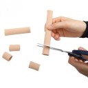 Correttore valgus Protezione in silicone per dita Distanziale Taglia M 2 cm circonferenza 15 cm lunghezza Per sollievo dal dolore e cura dei piedi 5