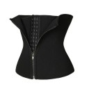 Corsé adelgazante negro para mujer, cinturón moldeador corporal, cinturón de compresión para cintura y abdomen, corsé moldeador para una silueta esbelta y soporte postural. 1