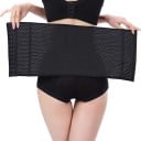 Corsé adelgazante unisex, cinturón de compresión moldeador corporal, cinturón de fitness, soporte para espalda y cintura, corsé moldeador 5