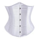 Corset Feminino com Fecho à Frente e Ajuste nas Costas Modelo Liso em Poliéster e Spandex Top Elegante que Define a Cintura 8