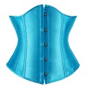 Corset Femme Fermeture à l'avant Serrage à l'arrière Uni Polyester Spandex Top élégant sculptant la taille et la silhouette 17