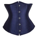 Corset Femme Fermeture à l'avant Serrage à l'arrière Uni Polyester Spandex Top élégant sculptant la taille et la silhouette 12