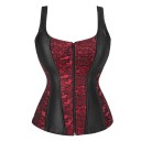 Corset Femme Uni Décolleté Rond Bretelles Zip au Décolleté Caractéristiques Polyester Spandex Lingerie Stylée 3