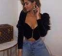 Corset noir pour femmes 1