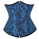 Corset pentru femei cu închidere în față și șnur în spate, uni, cu detalii, din poliester și spandex, top elegant care conturează silueta 11