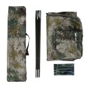 Cort portabil ultraușor pentru 1 persoană 200x100x100 cm, cort de drumeție cu un singur strat, UPF 30+, laminat sintetic anti-UV, pentru camping și plajă 2