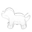Cortador de galletas de acero inoxidable con forma de perro J727 1
