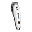 Cortadora de cabello y barba profesional para hombres Recargable Duración 180 minutos Pantalla LED Cabezal de corte de acero inoxidable Blanco Kit 2
