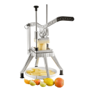 Cortadora de verduras con 4 cuchillas de repuesto Cortadora manual de frutas y verduras de acero inoxidable Picadora de verduras con mango ergonómico 22 x 50 cm 2