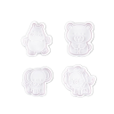 Cortadores de animais 4 pcs 1