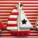 Cortadores de biscoitos barco e golfinho 2 pcs 3