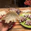 Cortadores de biscoitos com dinossauros 3 pcs 2