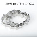 Cortadores de galletas de acero inoxidable en varias formas - 4 uds. 1