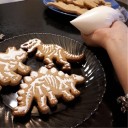 Cortadores de galletas de dinosaurios 3 piezas 4