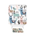 Cortina de chuveiro e tapete com llama 2 pcs 6