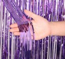 Cortina de fiesta con flecos 1 x 1 m 11