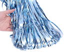 Cortina de fiesta con flecos, mate, 2,5 x 1 m 4
