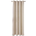 Cortinas de duas camadas para crianças com estrelas Cortinas opacas com cortinas translúcidas para o quarto das crianças Cortinas para meninas com ilhós 132 x 160 cm 11