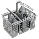 Coș pentru mașina de spălat vase 25 x 13 x 12 cm Accesorii de schimb Coș de depozitare Compatibil cu Bauknecht Indesit Hotpoint Ignis 3