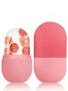 Cosmetic Ice Capsule Made of Soft Silicone for Refreshing the Face and Soothing the Skin Suitable for Herbal and Natural Extracts 4