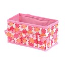 Cosmetic Organiser with Flowers 2
