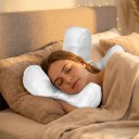 Cosmetic Pillow Against Wrinkles Back Sleep Pillow Beauty Pillow for Skin Protection Face Pillow with Cover 3