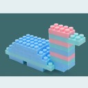 Costruzioni per bambini 1008 pezzi 4