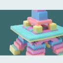 Costruzioni per bambini 1008 pezzi 5