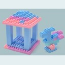 Costruzioni per bambini 1008 pezzi 6