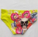 Costum de baie pentru bărbați cu craniu 8