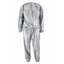 Costum de transpirație rezistent la apă Costum de saună unisex pentru tricou și pantaloni de antrenament pentru pierderea în greutate Costum de fitness pentru arderea caloriilor Îmbrăcăminte sportivă 2