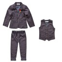 Costume à carreaux pour garçon B1380 4