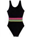 Costume de baie pentru fete cu dungi J2492 4