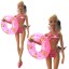 Costume de plajă cu inel gonflabil pentru păpuși 10