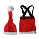 Costume per bambini per servizio fotografico Babbo Natale A437 2
