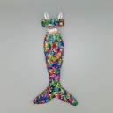 Costume per bambole sirena 13