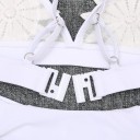 Costumi da bagno brasiliani da donna con fiori sui coppe J1693 7