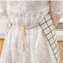 Cotton Check Kitchen Apron 6