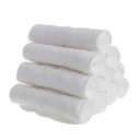 Cotton Insert Nappies 10 pcs Absorbent Cloth Inserts for Nappy Pants Three Layers of Cotton Quilted Fabric Size 32 x 12 cm 1