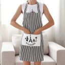 Cotton Kitchen Apron - PARIS J476 3