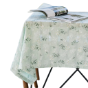 Cotton Tablecloth 90 x 90 cm Square Tablecloth with Floral Pattern Multiple Colour Variants Dining Table Decoration Home Kitchen 11