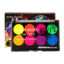 Couleurs fluorescentes UV pour le corps et le visage Couleurs néon professionnelles Palette de couleurs néon pour le visage 8 couleurs Maquillage 3