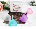 Coupe menstruelle colorée avec boîte J3312 3