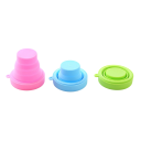 Coupe menstruelle en silicone pliable 170 ml 80 x 73 mm en silicone résistant à la chaleur outil hygiénique pour une utilisation 5
