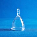 Coupe menstruelle transparente en silicone médical Une alternative confortable et écologique aux serviettes et tampons Accessoire d'hygiène féminine 5