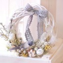 Couronne en osier blanc 3