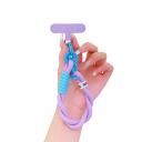Courte sangle pour téléphone mobile au poignet Lanière suspendue pour mobile Pendentif porte-clés Chaîne de sécurité contre la perte de téléphone 17