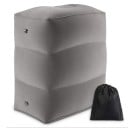 Coussin de voyage gonflable Repose-pieds gonflable Support de jambes en air 40 x 30 x 38 cm 3